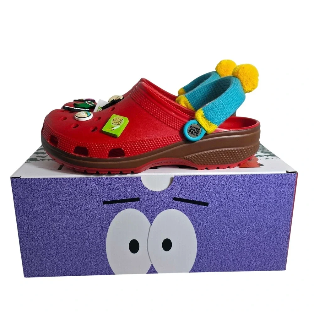 Crocs South Park Eric Cartman Classic‎ Clogs Size Men's 9 Women's 11 211500-90H